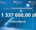 Dofinansowanie z rządowego programu "Rozświetlamy Polskę"