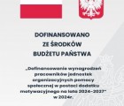 Rządowy Program Dofinansowanie wynagrodzeń pracowników jednostek organizacyjnych pomocy społecznej w postaci dodatku motywacyjnego na lata 2024-2027.